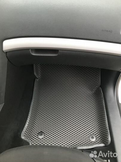 Эва авто коврики Октавия А5 с бортиками ева.eva 3d