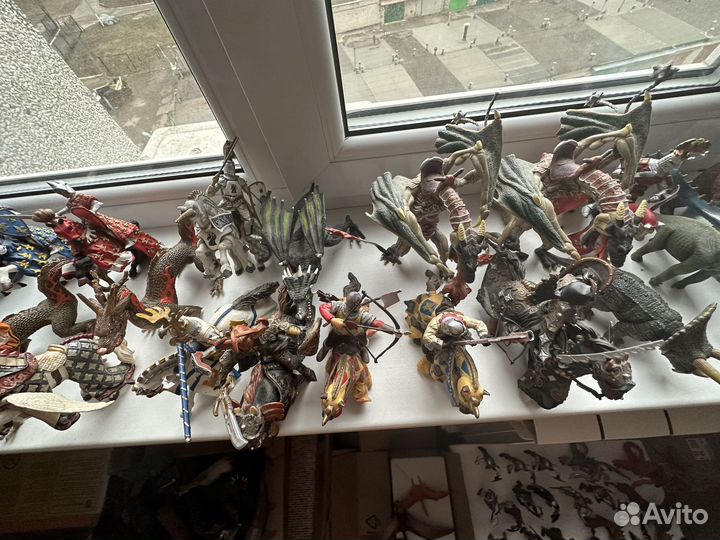 Фигурки schleich, фигурки papo