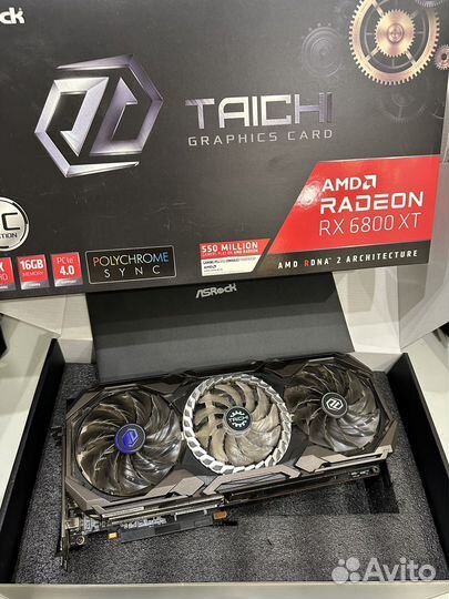 Видеокарта RX 6800 xt 16GB