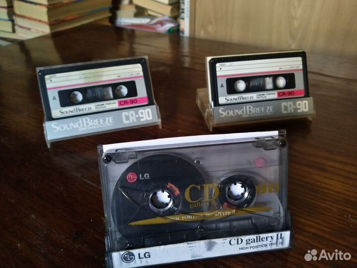 Аудиокассеты TDK D-90, Sony EF-90 и другие