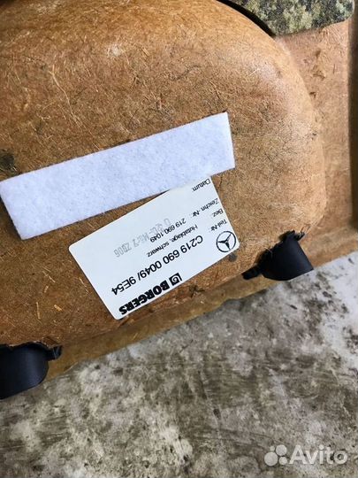 Полка задняя Mercedes W219 C219 CLS