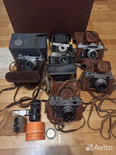 Советские фотоаппараты оптом