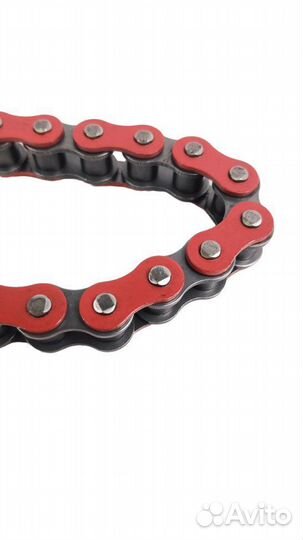 Цепь мопед Альфа шаг 428 100 звеньев приводная кра