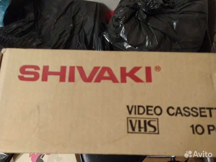 Видеокассеты vhs новые, запечатанные