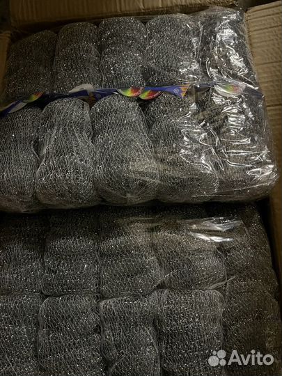 Губка металлическая 10шт/уп оптом