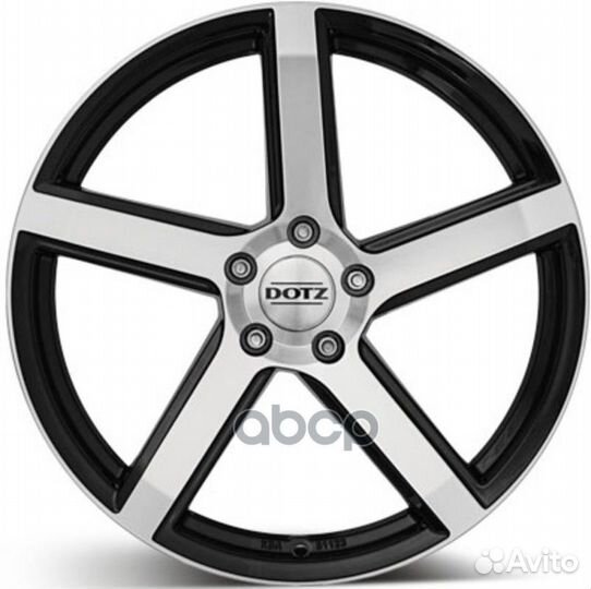 Диск dotz, CP5 dark 7x16/5x108ET45 70.1