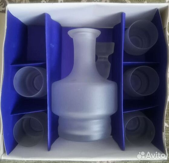 Графин с рюмками СССР