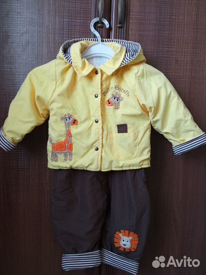 Костюм (полукомбинезон и куртка) для мал. /дев