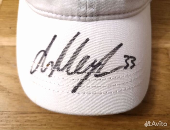 Кепка Lacoste оригинал, Даниил Медведев автограф