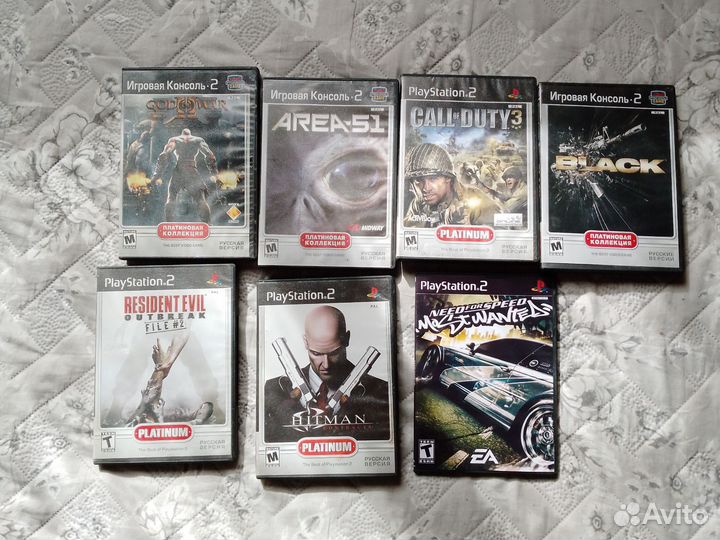 Игровые диски на ps2