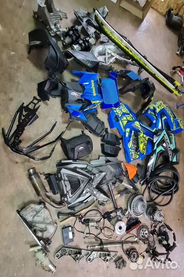 Запчасти polaris pro rmk axys 800