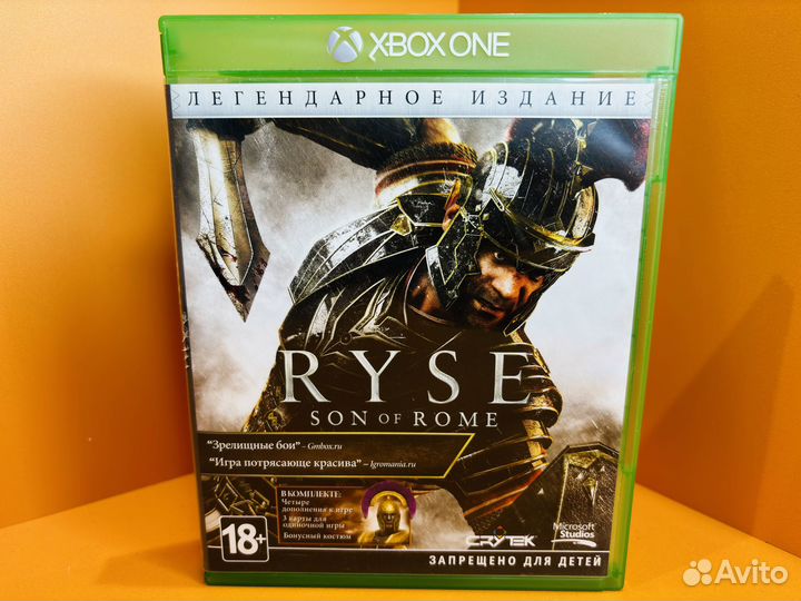 Ryse Son Of Rome Xbox One