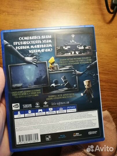 Продаётся игра Little Nightmares 2 на ps4