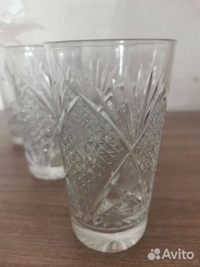 Хрустальные стаканы