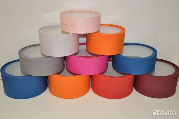 Коробка подарочная круглая