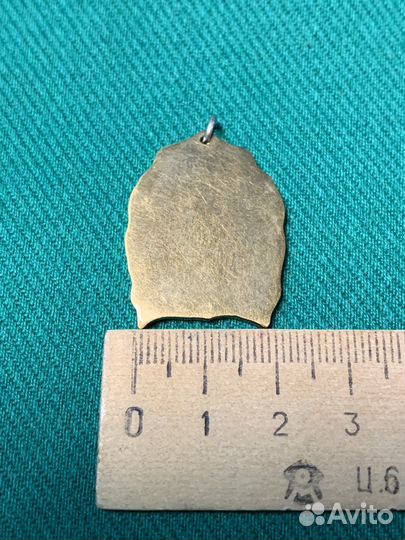 Старинный кулон Секстинская Мадонна