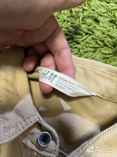 Рубашка джинсовая h&m