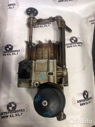 Масляный насос N62 бмв Х5 Е53 4.8