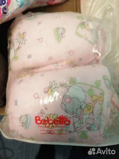 Бортики в детскую кроватку