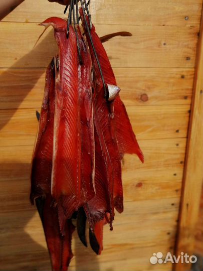 Кета холодного копчения