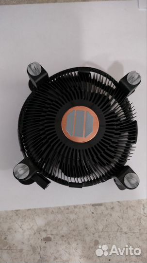 Охлаждение Intell медный