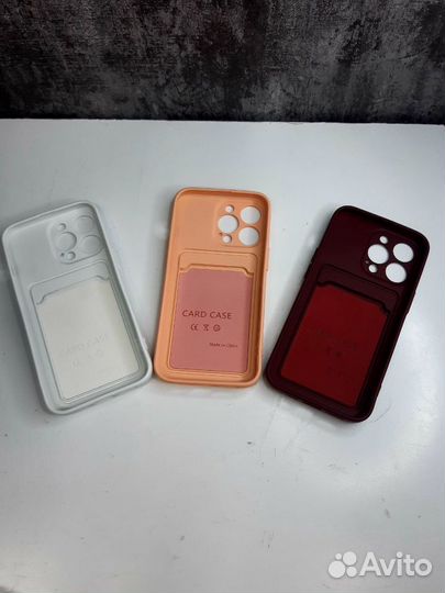 Чехол для iPhone 13 PRO карман карты card case