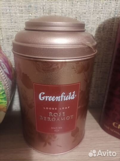 Емкость металлическая для чая