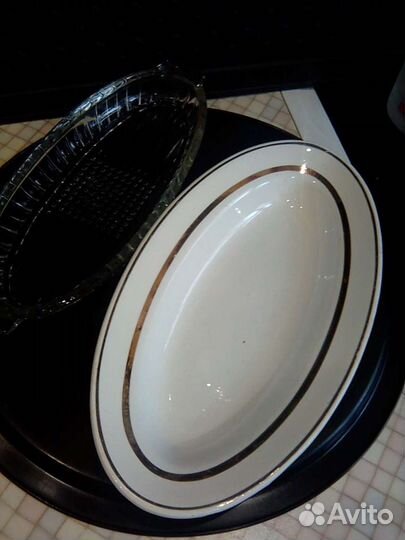 Хрусталь СССР, блюдо и др