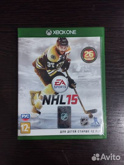Диск NHL 15 на xbox