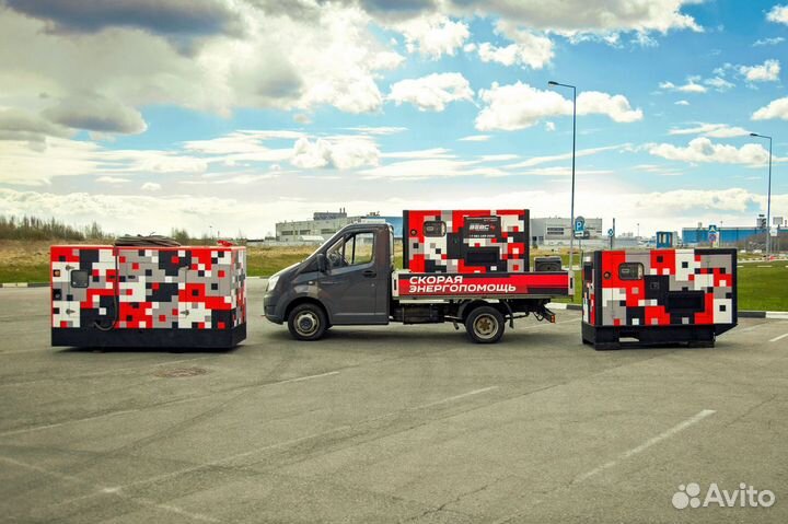 Аренда генератора 16 30 50 100 кВт