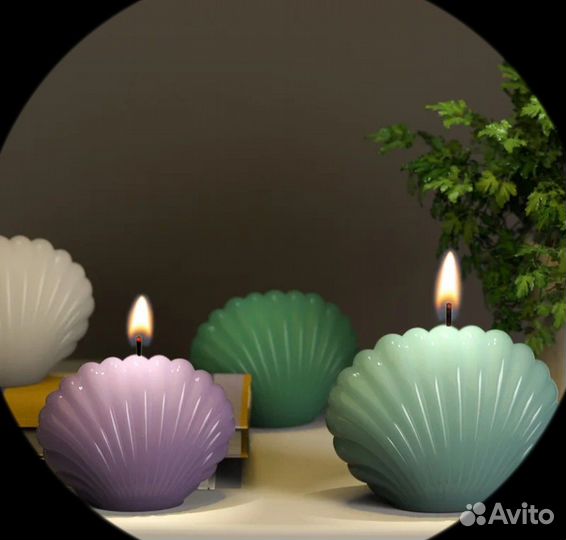 Форма силиконовая для изготовления свечей мыла