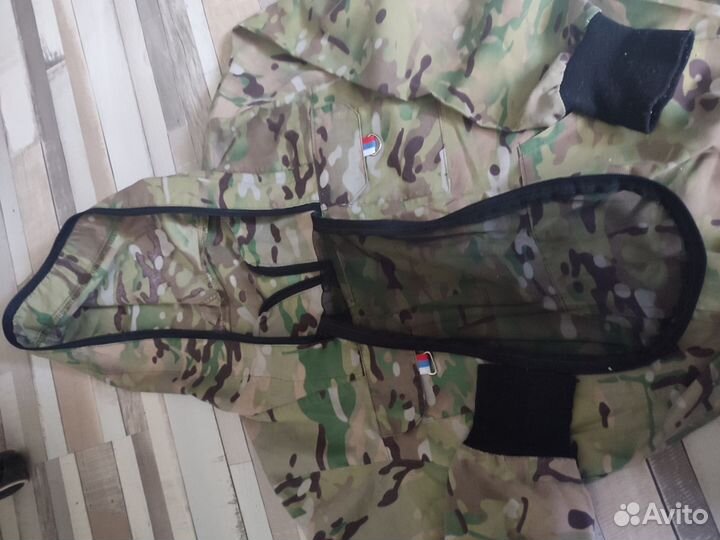 Камуфляжный костюм детский летний