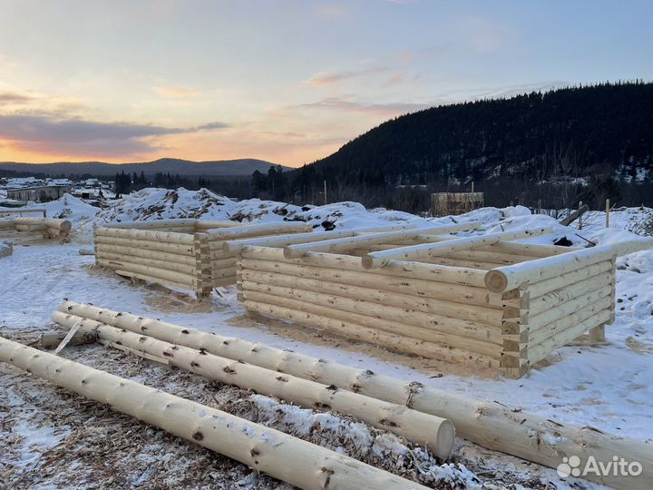 Сруб для бани 3х5