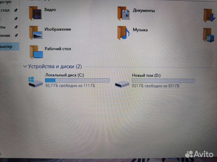 Игровой asus i3-5Gen 4Gb Видео 8 озу SSD