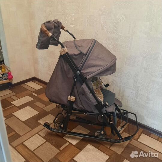 Коляска санки