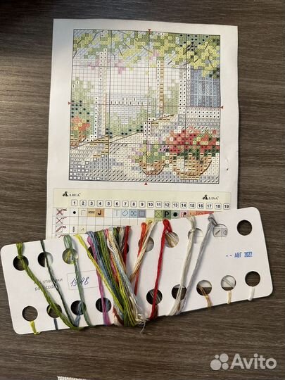 Вышивка крестом остатки наборов