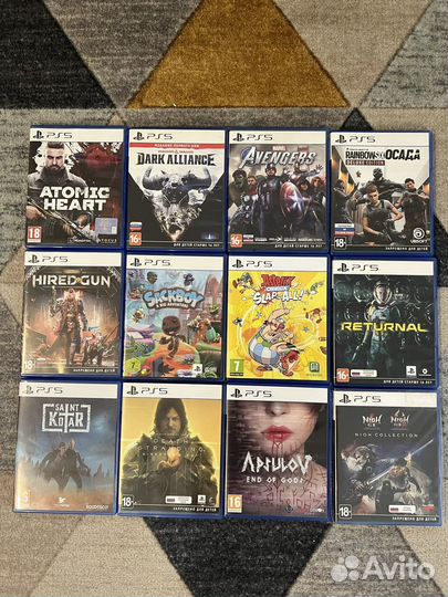 Игры на дисках для ps5