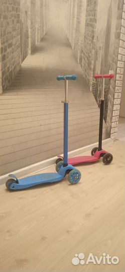 Самокат детский трехколесный