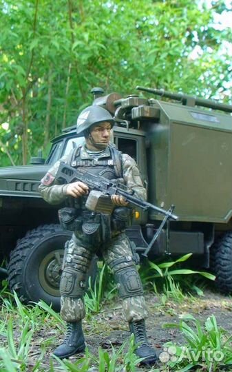 Фигурка -морпех, кастом