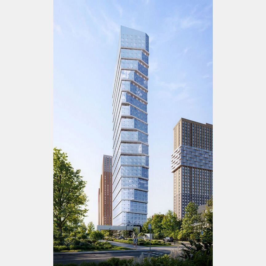 2-к. квартира, 59 м², 19/51 эт.