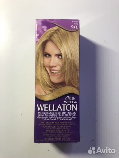Краска для волос wellaton