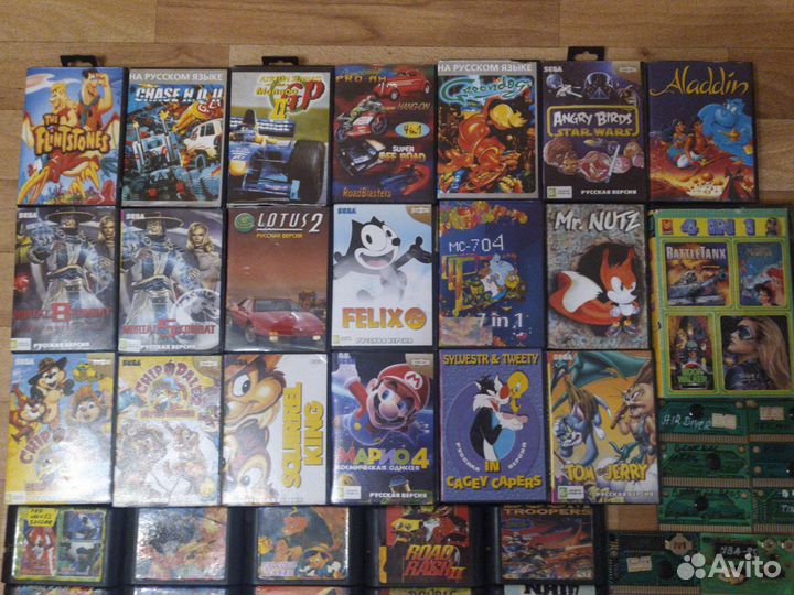 Картриджи sega/GBA