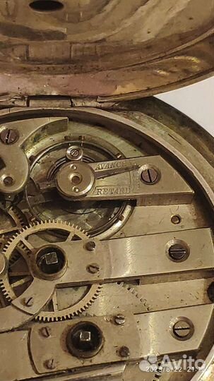 Часы карманные серебро антиквариат