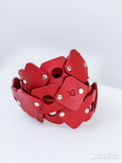 Ремень женский с люверсами, 3,5 см ширина, 92- 125