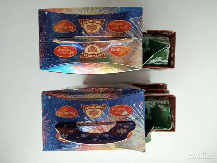 Коробка для подарка картонная, 2 шт