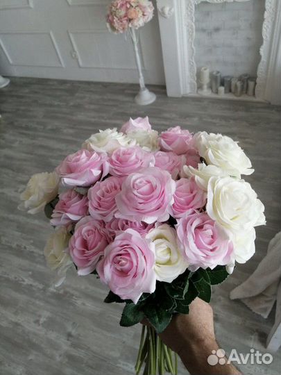 Букет искусственные розы