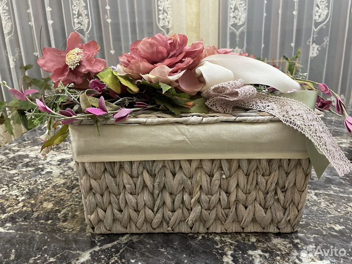 Корзина плетеная