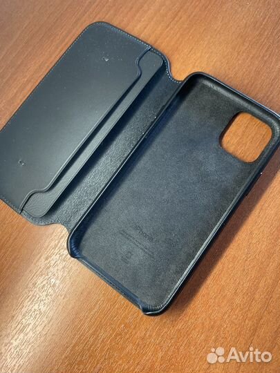 Чехол Apple Leather Folio iPhone 11 Pro Max Blac