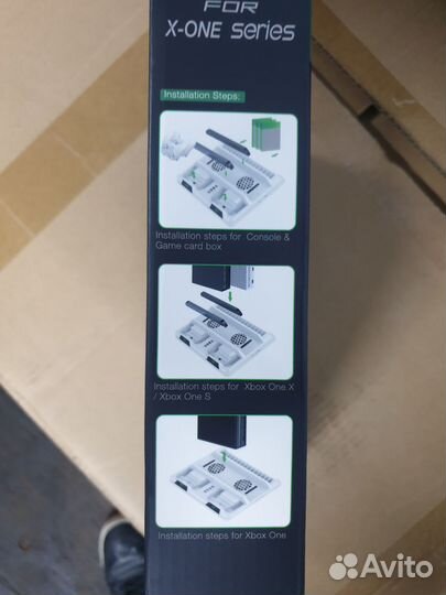 Док станция xbox зарядка+охлаждение 1100