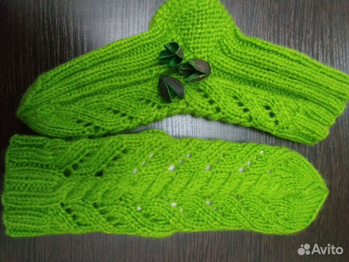 Вязанные носки